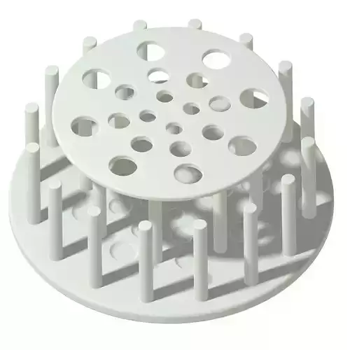 Science Laboratory Test Tube Holder 3D print model