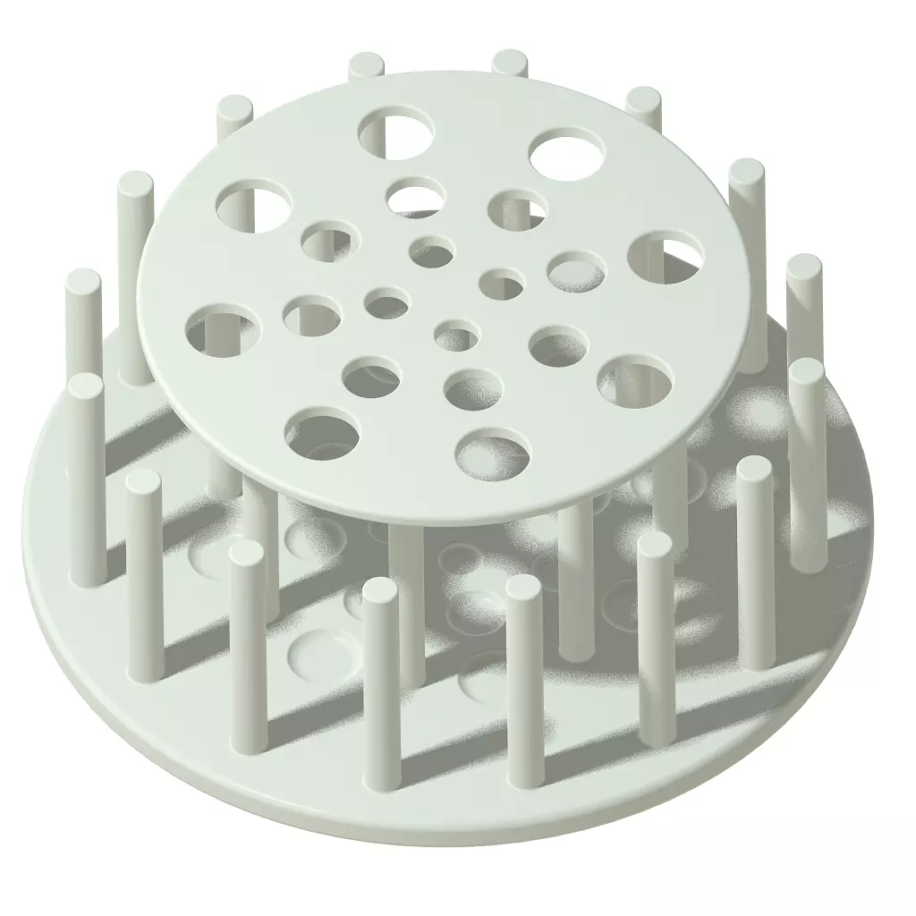 Science Laboratory Test Tube Holder 3D print model_0