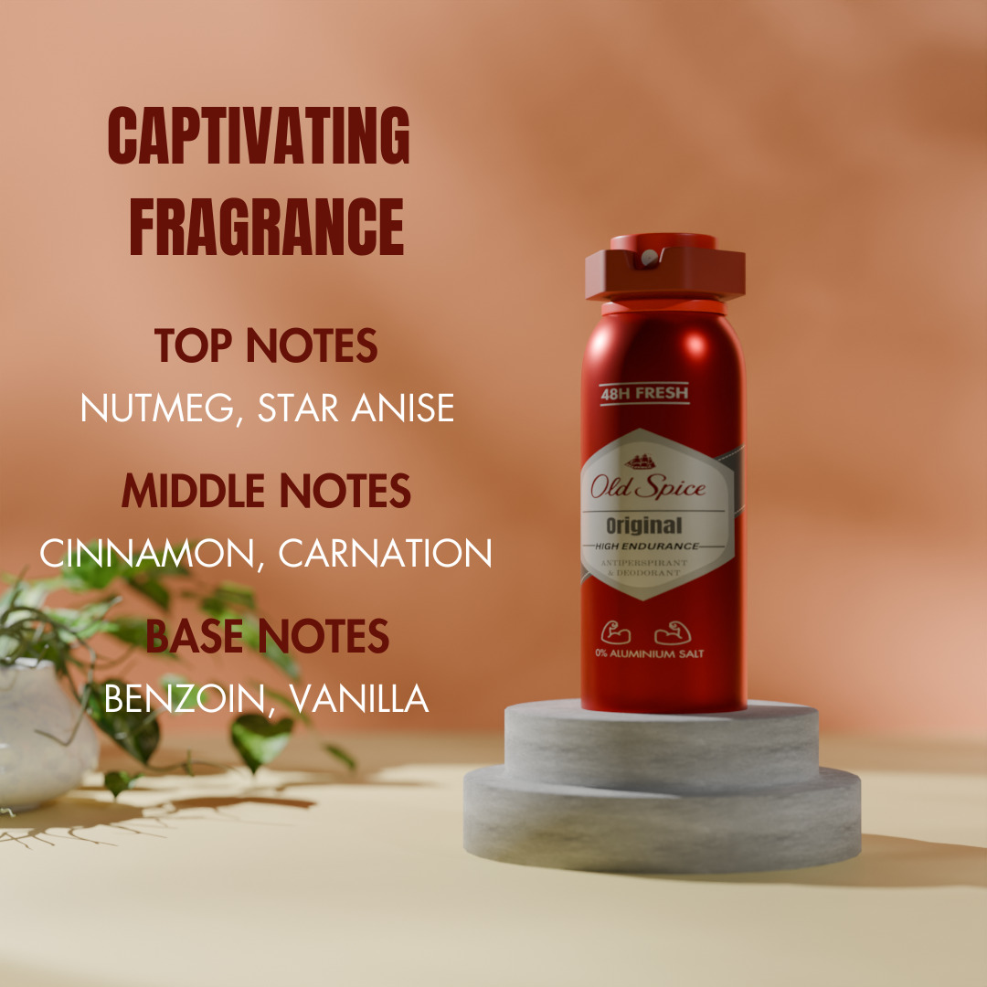 Realistic Old Spice Deodorant 3D Model High Quality Render 3D model_5