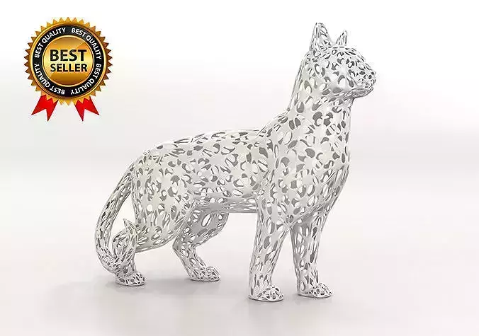 Cat 3D Print model STL 3D print model Cat 3D Print model STL 3D print model