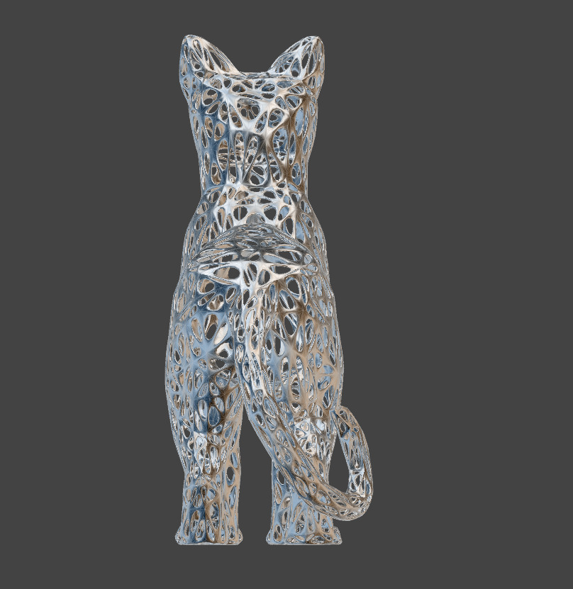 Cat 3D Print model STL 3D print model_7