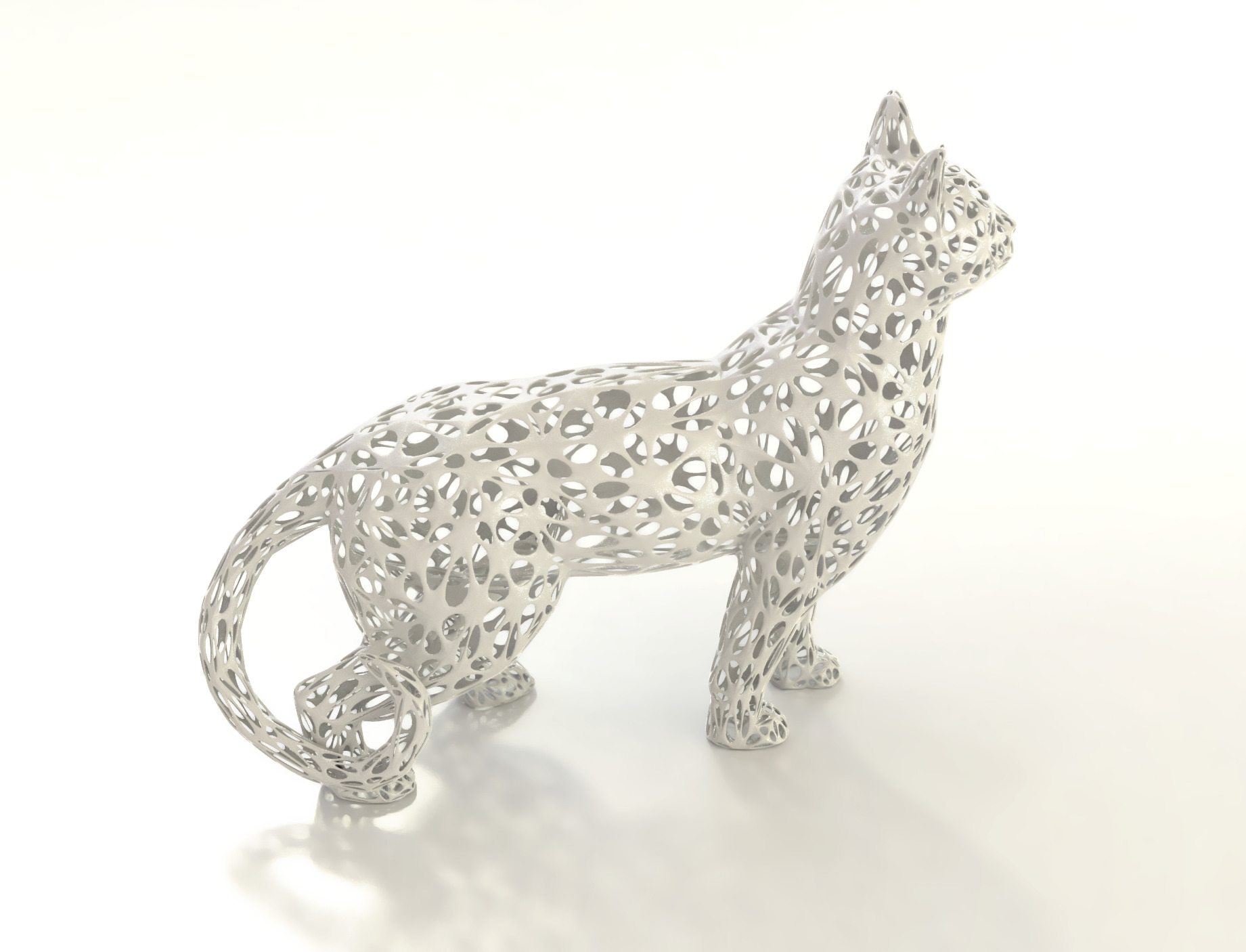 Cat 3D Print model STL 3D print model_14