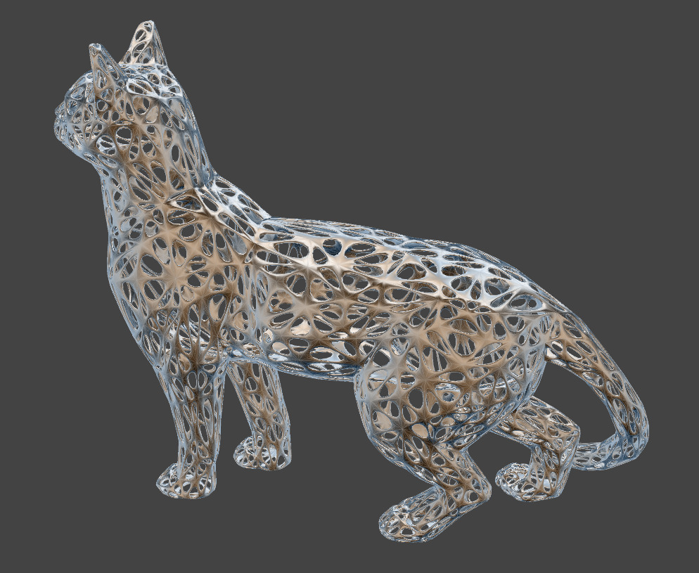 Cat 3D Print model STL 3D print model_10