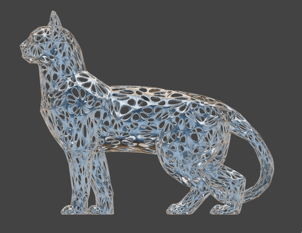 Cat 3D Print model STL 3D print model_8