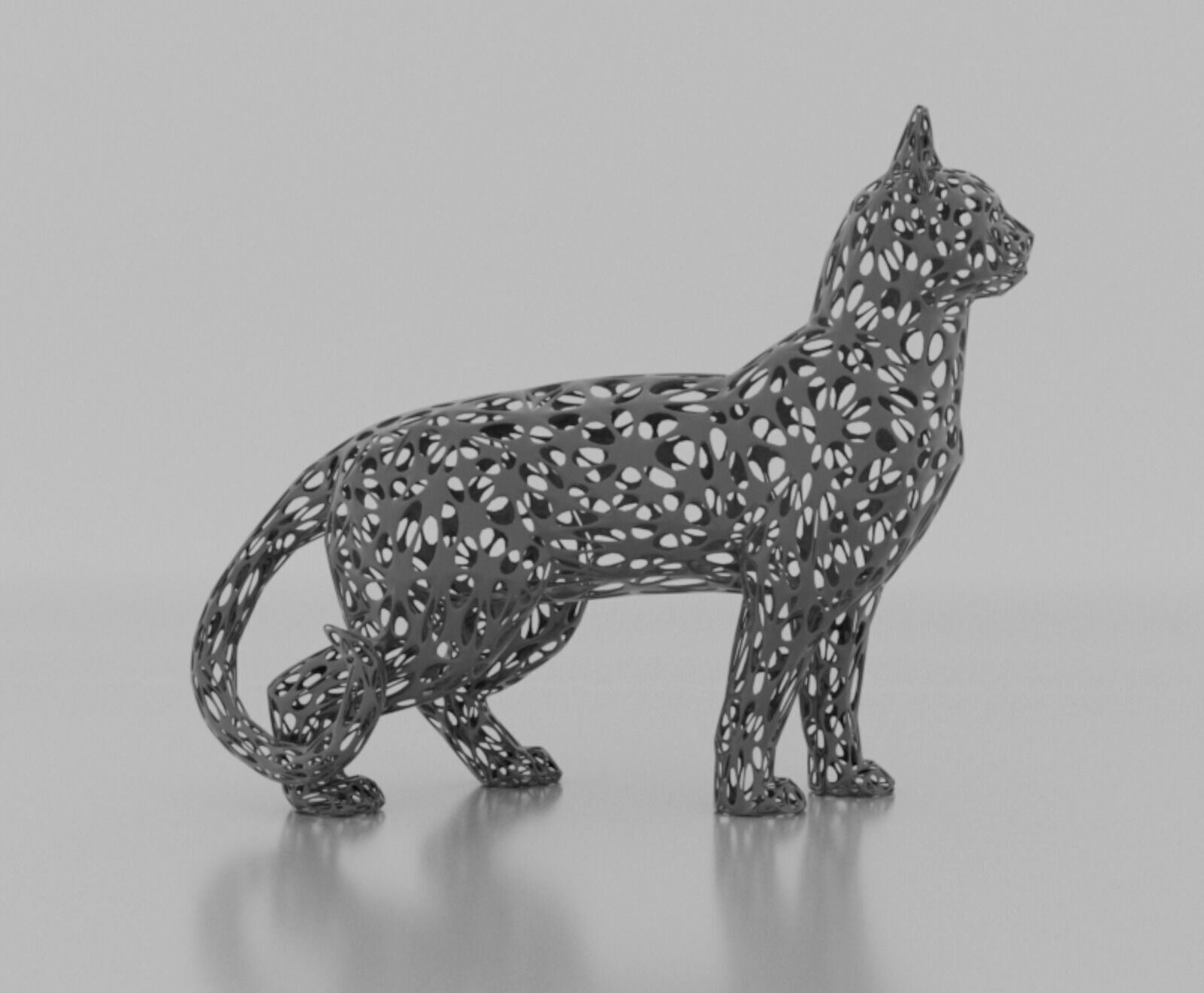 Cat 3D Print model STL 3D print model_11