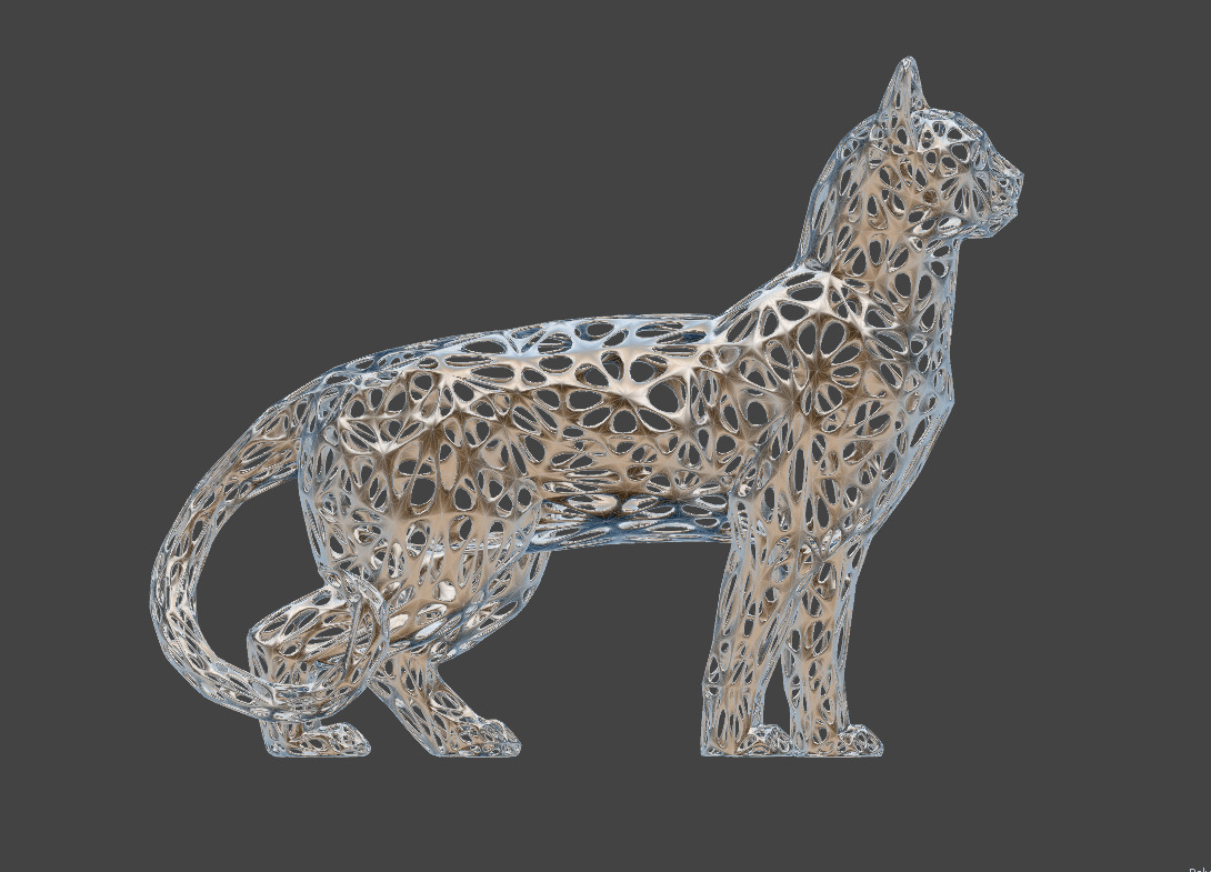 Cat 3D Print model STL 3D print model_13
