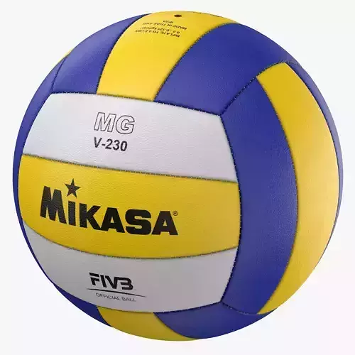 Mikasa Volleyball Ball 3D model