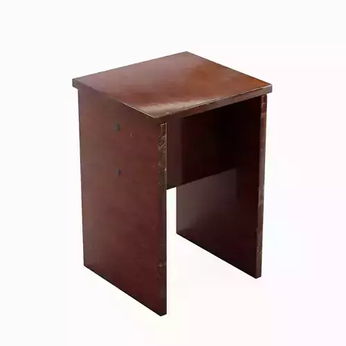 Wooden Stool 03