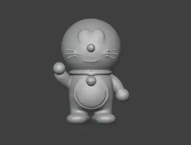 High Detailed Doraemon  Low-poly 3D model High Detailed Doraemon  Low-poly 3D model