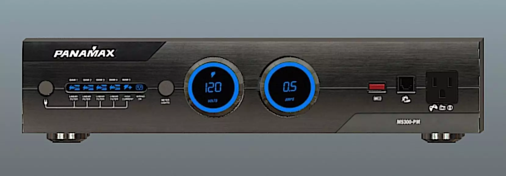 Panamax M5300-Theater Power Conditioner - High Poly Free 3D model