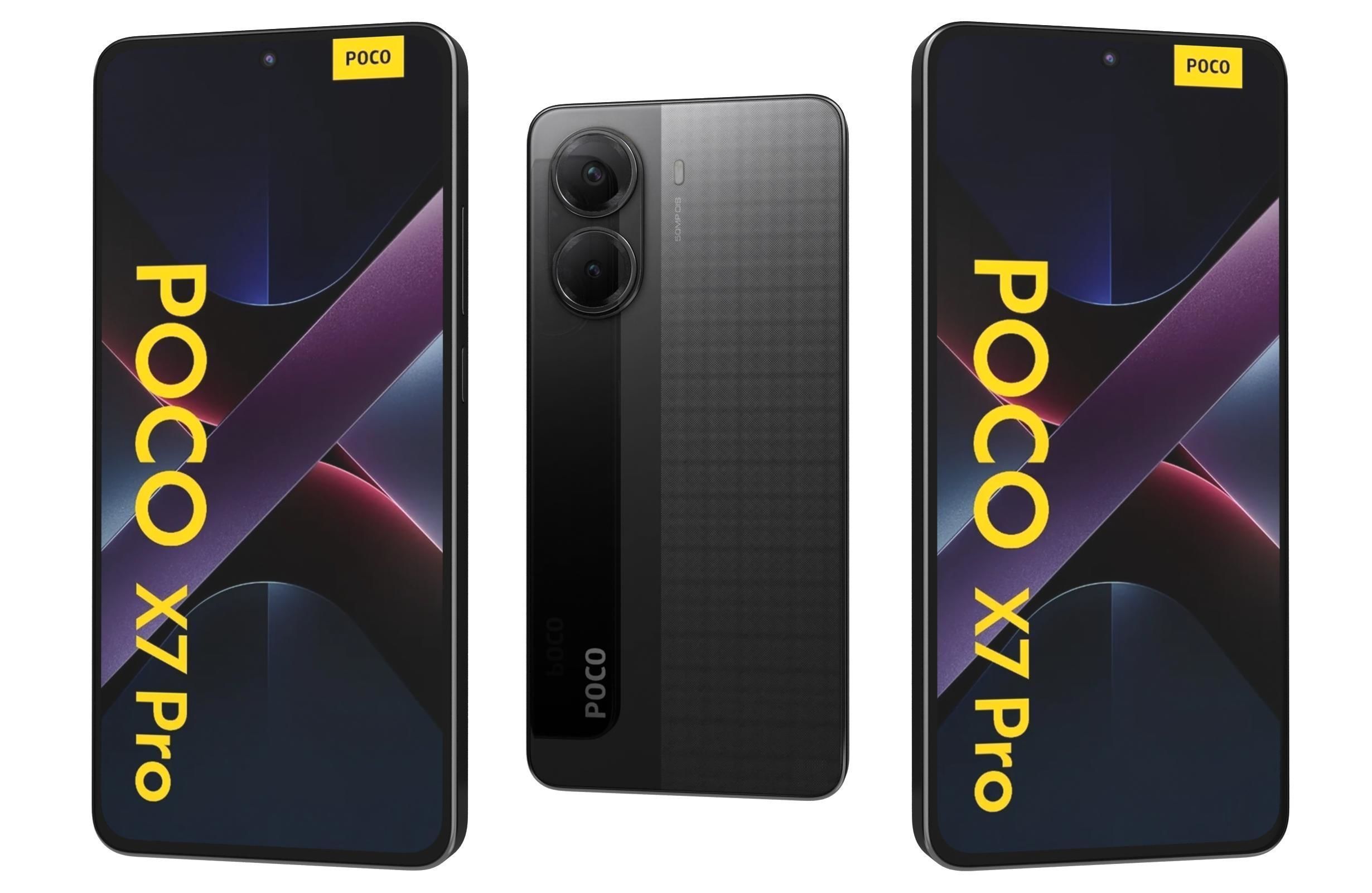 Xiaomi Poco X7 And X7 Pro 5G 3D Model Collection_47