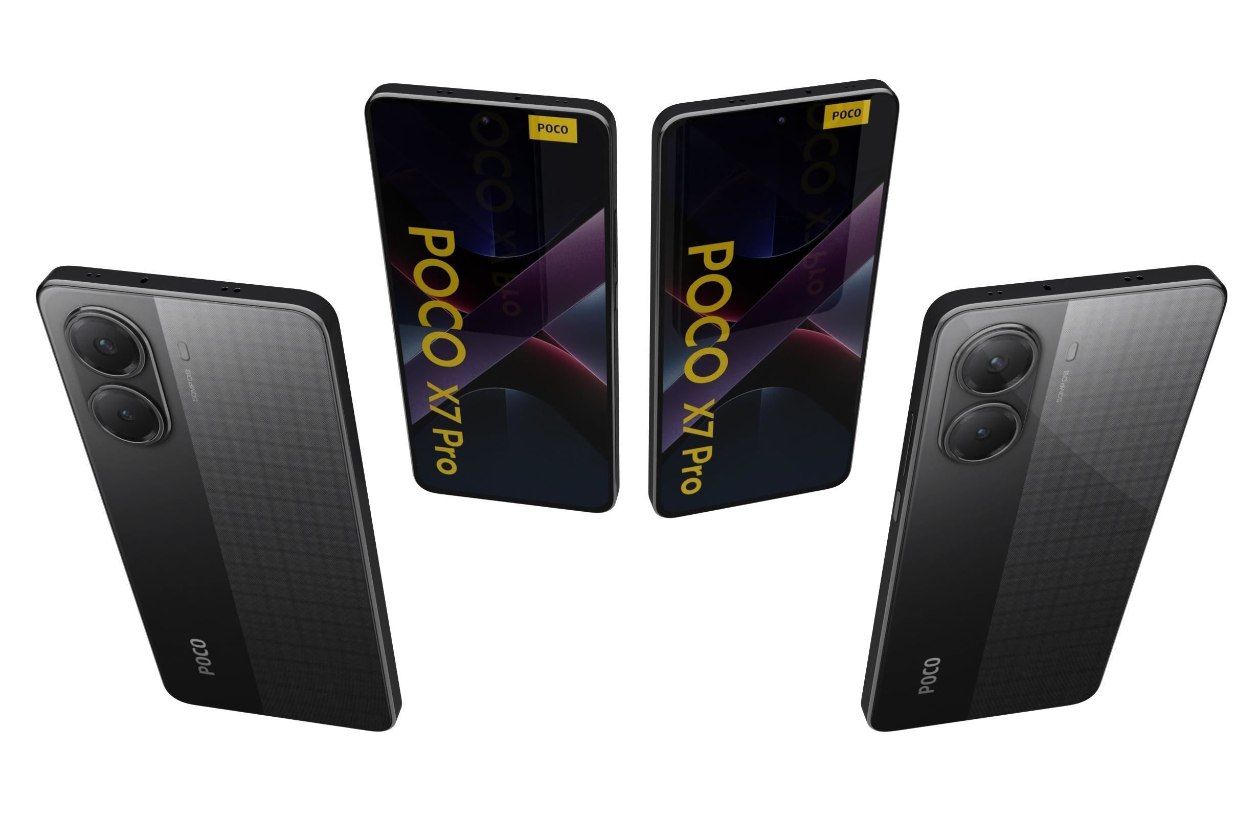 Xiaomi Poco X7 And X7 Pro 5G 3D Model Collection_51