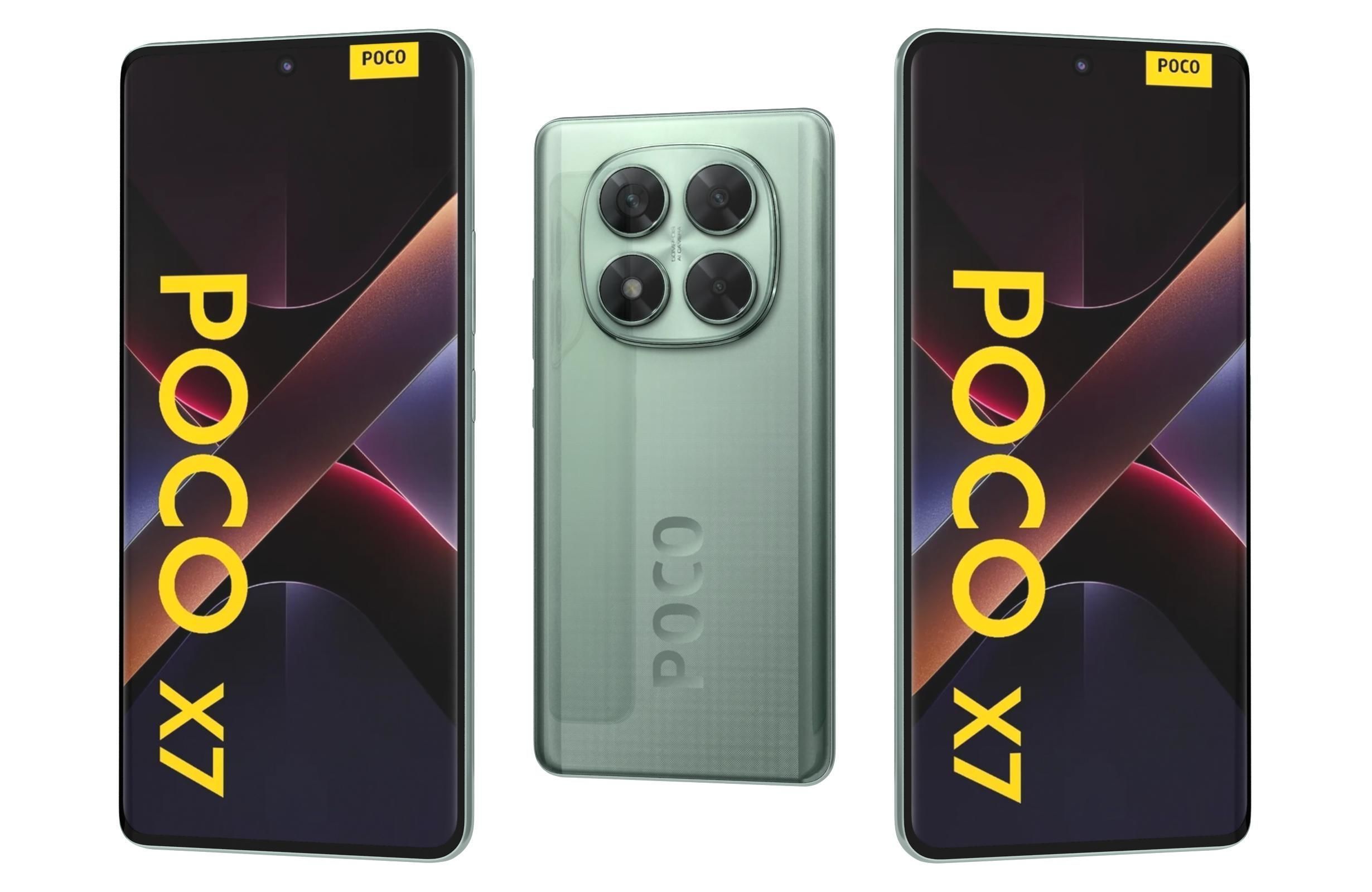 Xiaomi Poco X7 And X7 Pro 5G 3D Model Collection_14