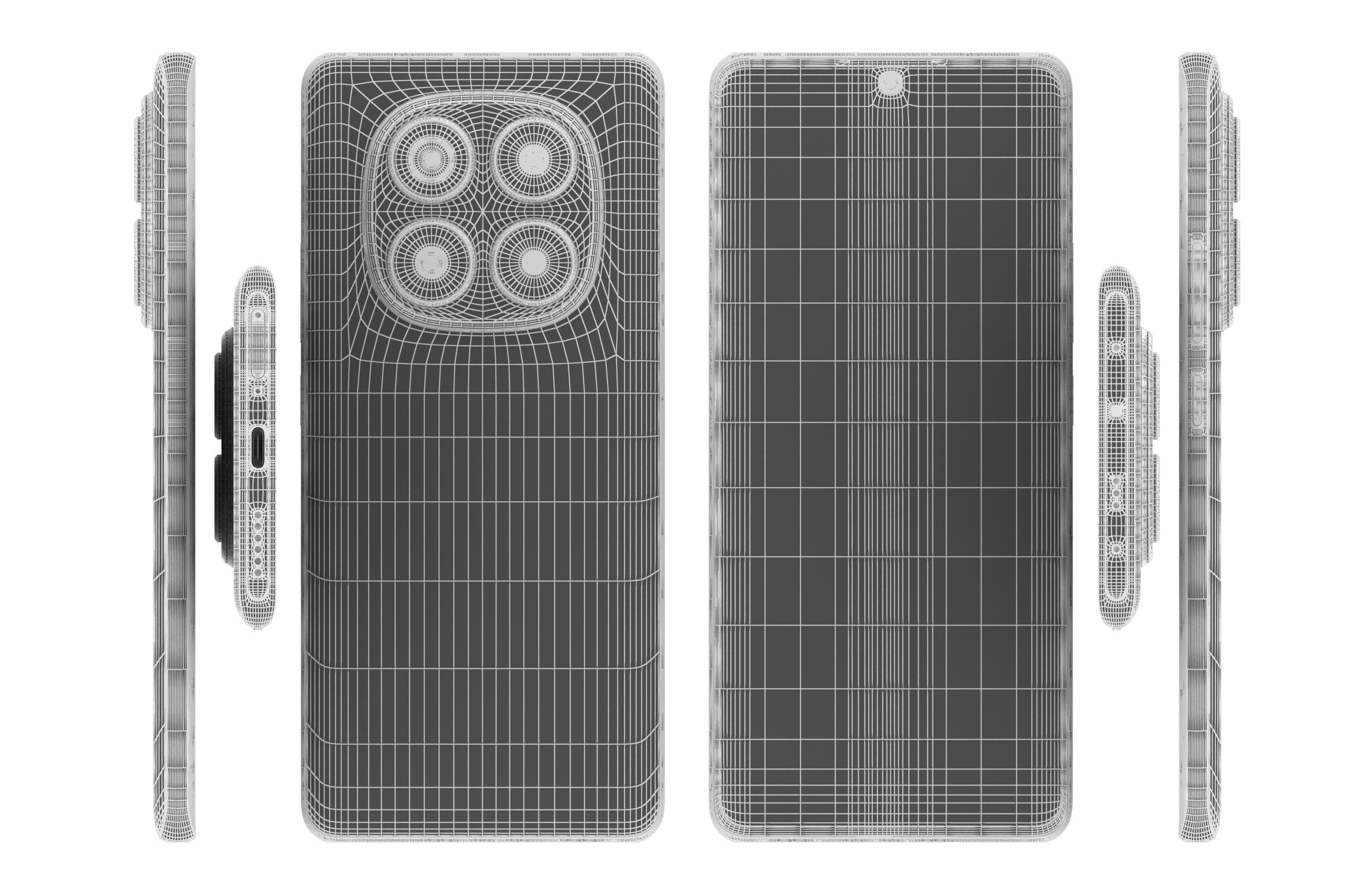 Xiaomi Poco X7 And X7 Pro 5G 3D Model Collection_27