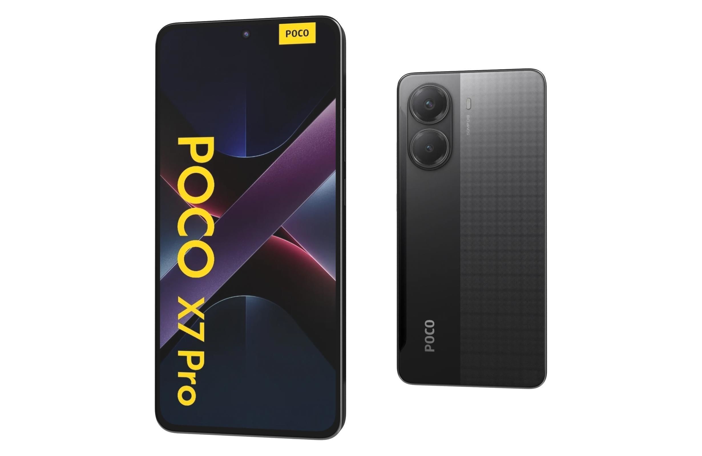 Xiaomi Poco X7 And X7 Pro 5G 3D Model Collection_53