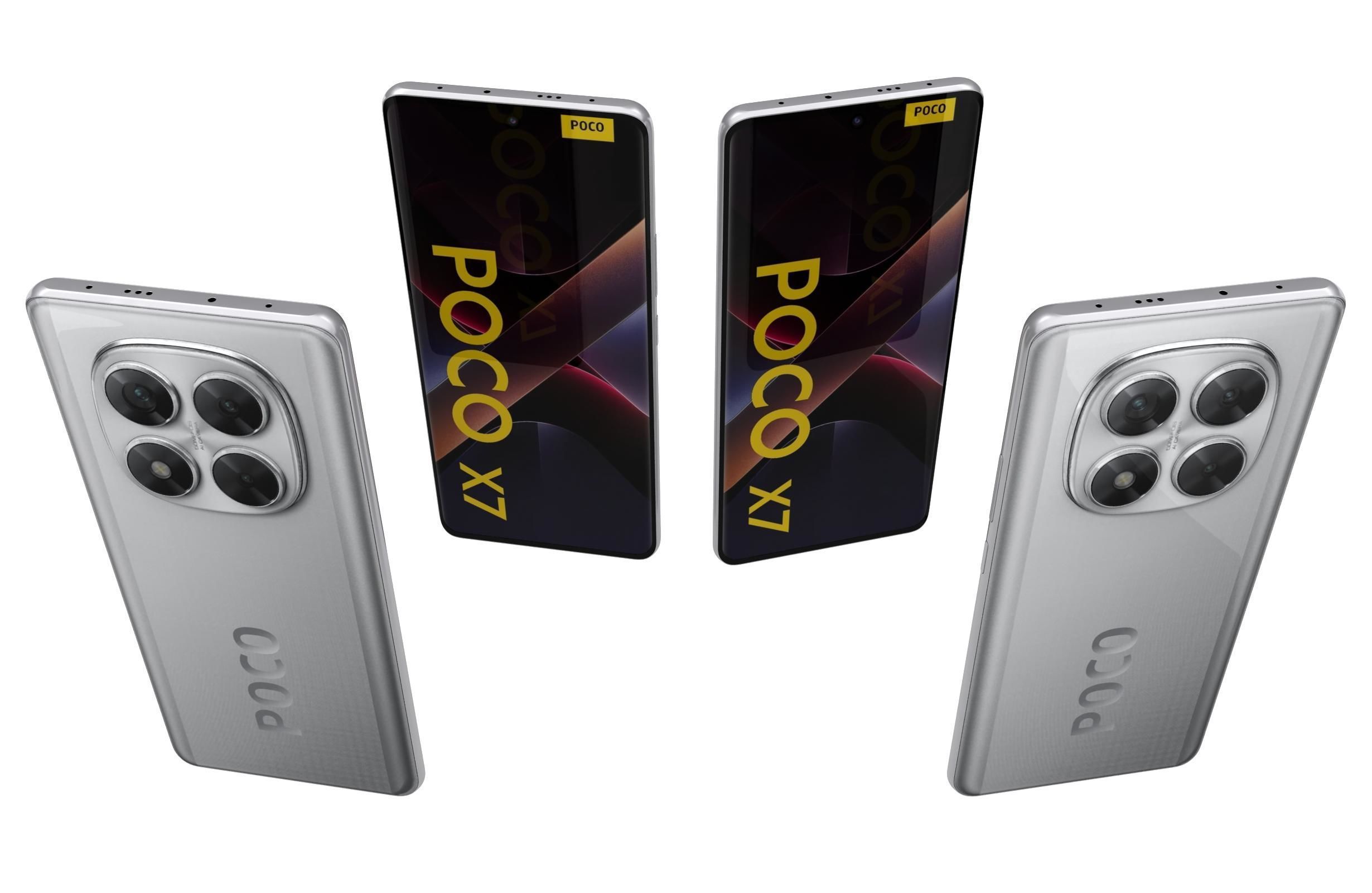 Xiaomi Poco X7 And X7 Pro 5G 3D Model Collection_45