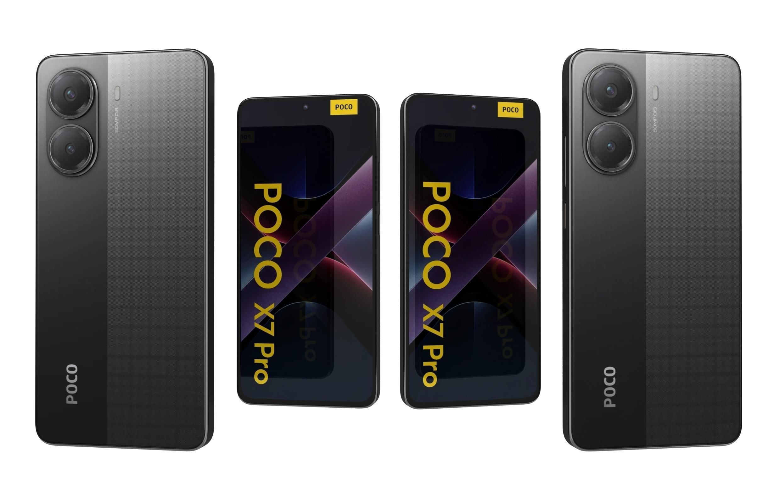 Xiaomi Poco X7 And X7 Pro 5G 3D Model Collection_50