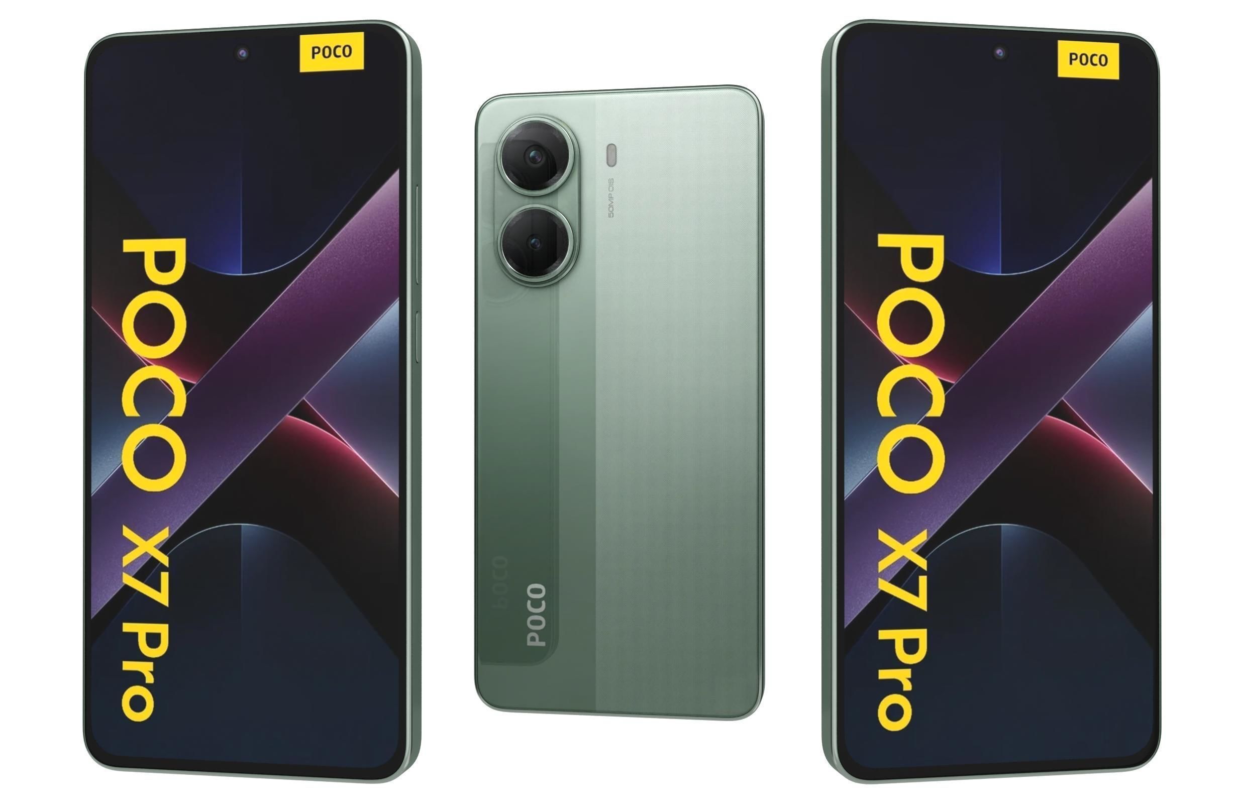 Xiaomi Poco X7 And X7 Pro 5G 3D Model Collection_58