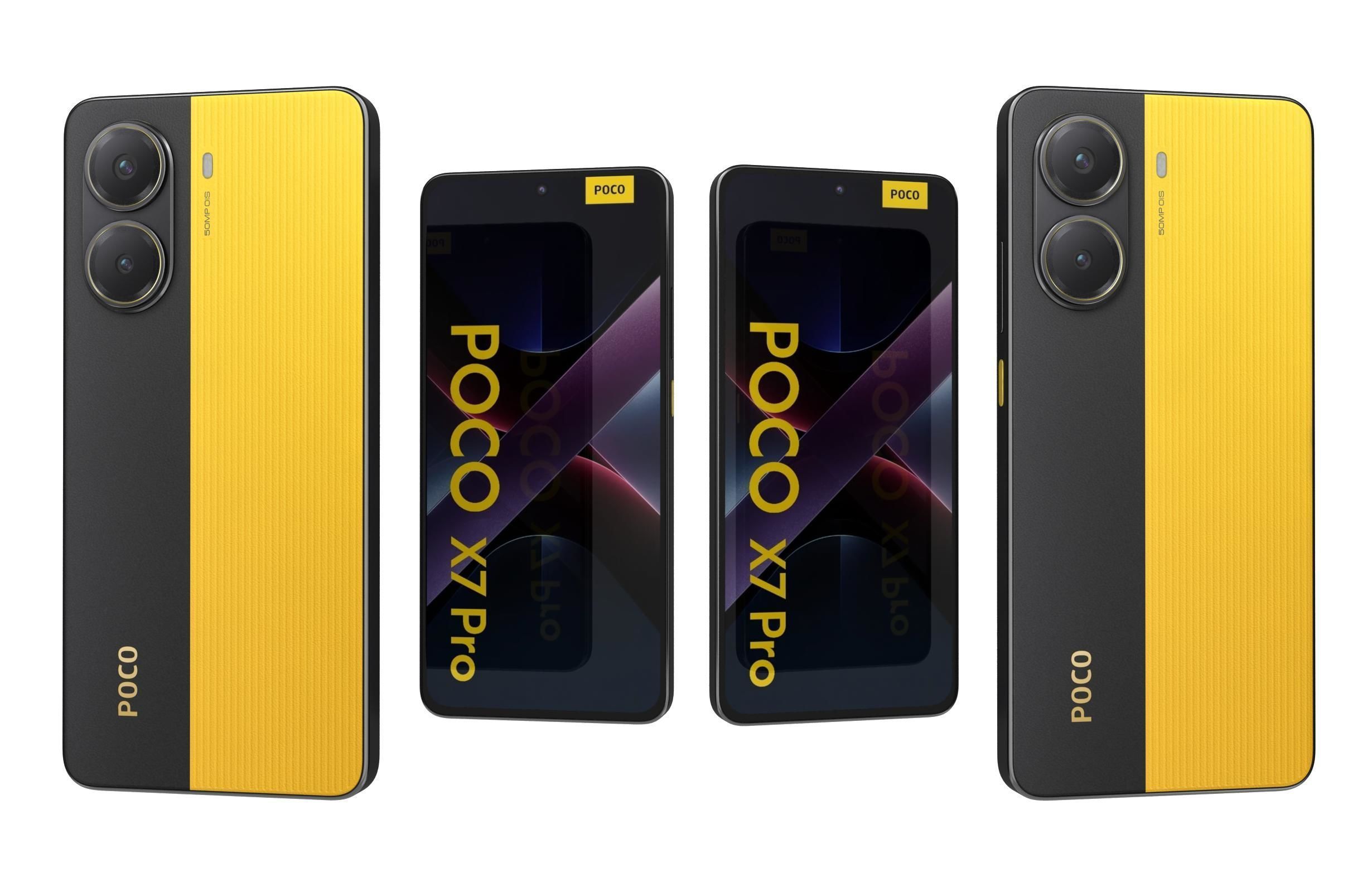Xiaomi Poco X7 And X7 Pro 5G 3D Model Collection_39