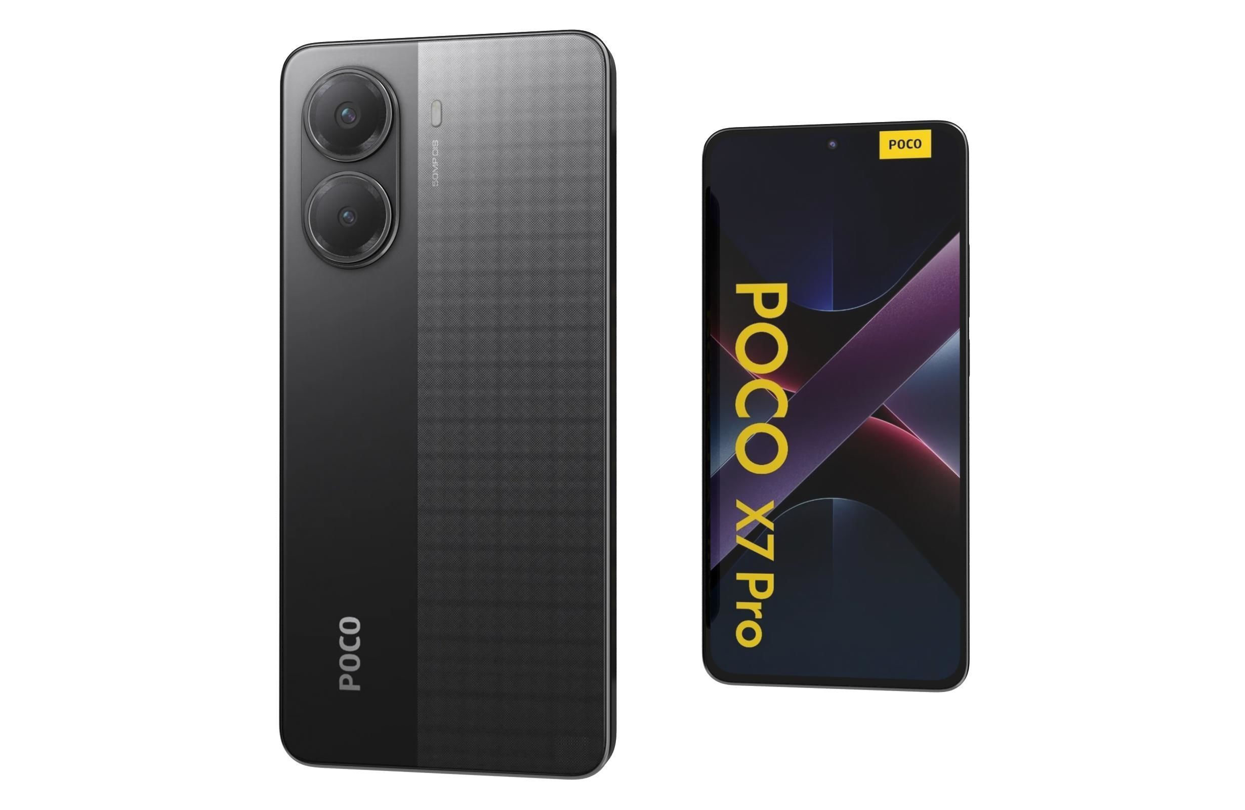 Xiaomi Poco X7 And X7 Pro 5G 3D Model Collection_54
