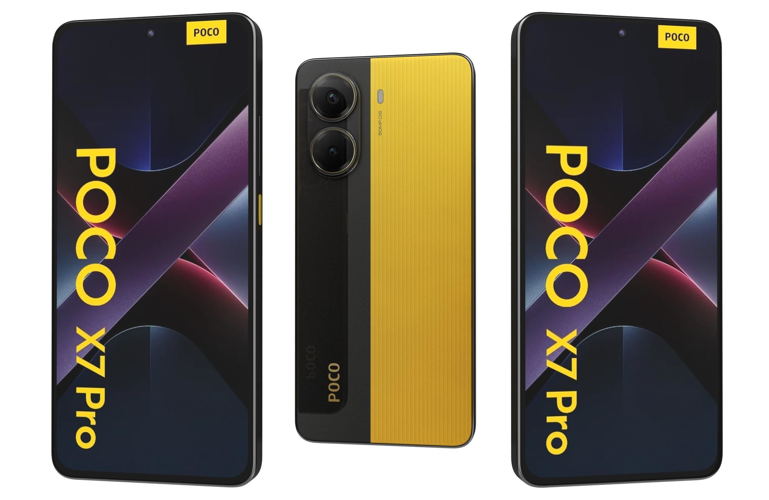 Xiaomi Poco X7 And X7 Pro 5G 3D Model Collection_36