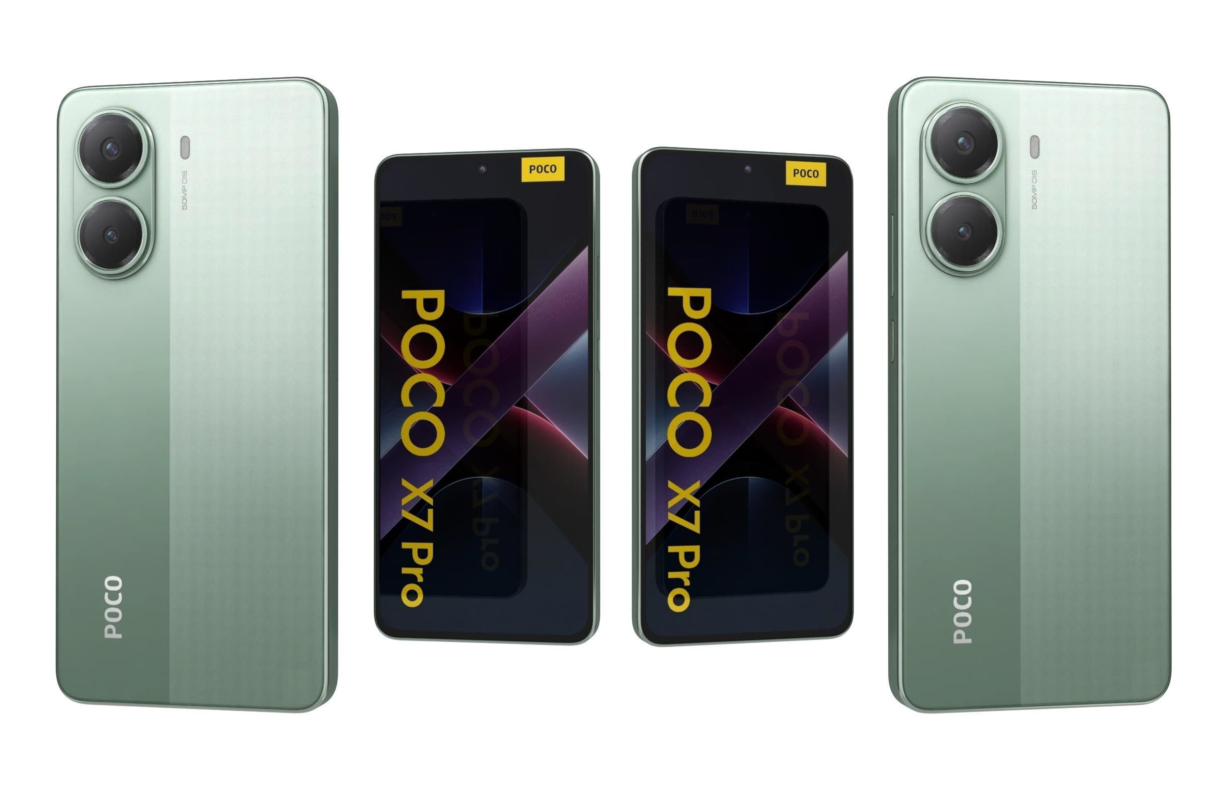 Xiaomi Poco X7 And X7 Pro 5G 3D Model Collection_61