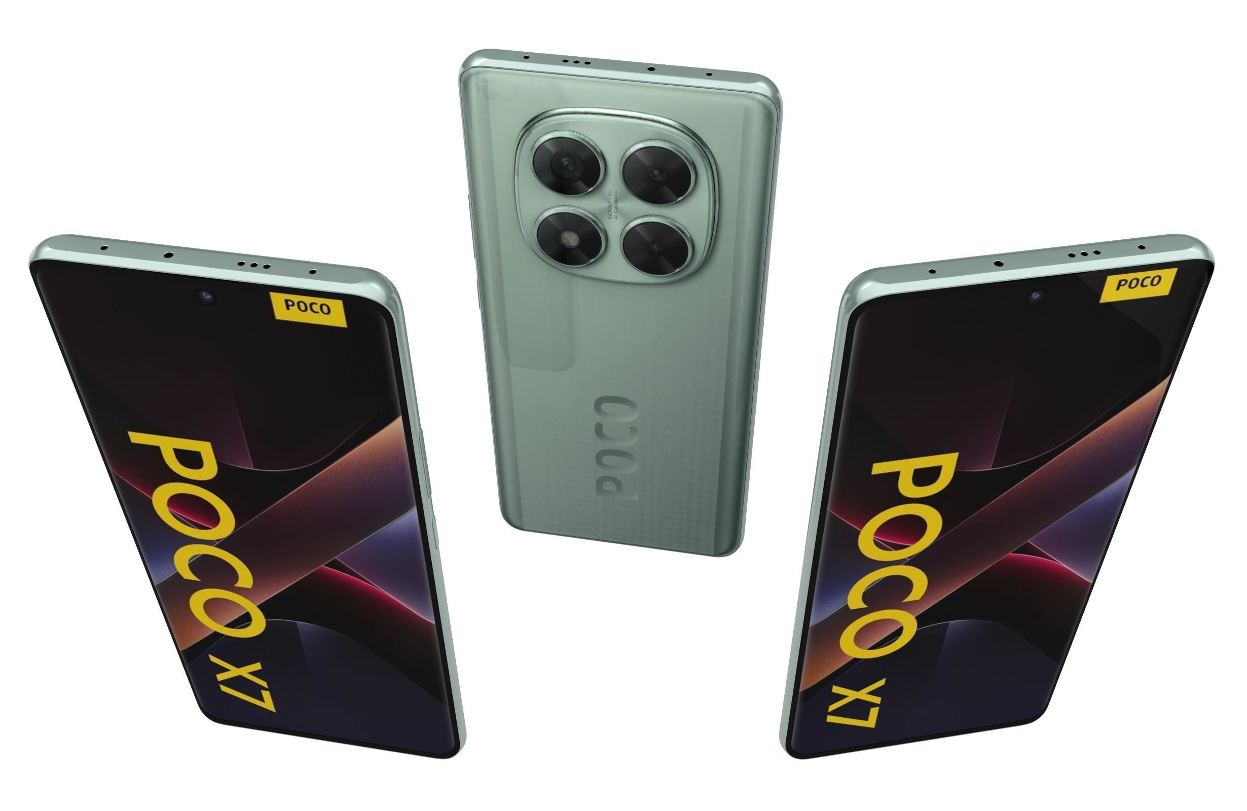 Xiaomi Poco X7 And X7 Pro 5G 3D Model Collection_15
