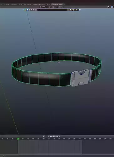 Squidgame soldier 3D Model FullQuad Topologie 