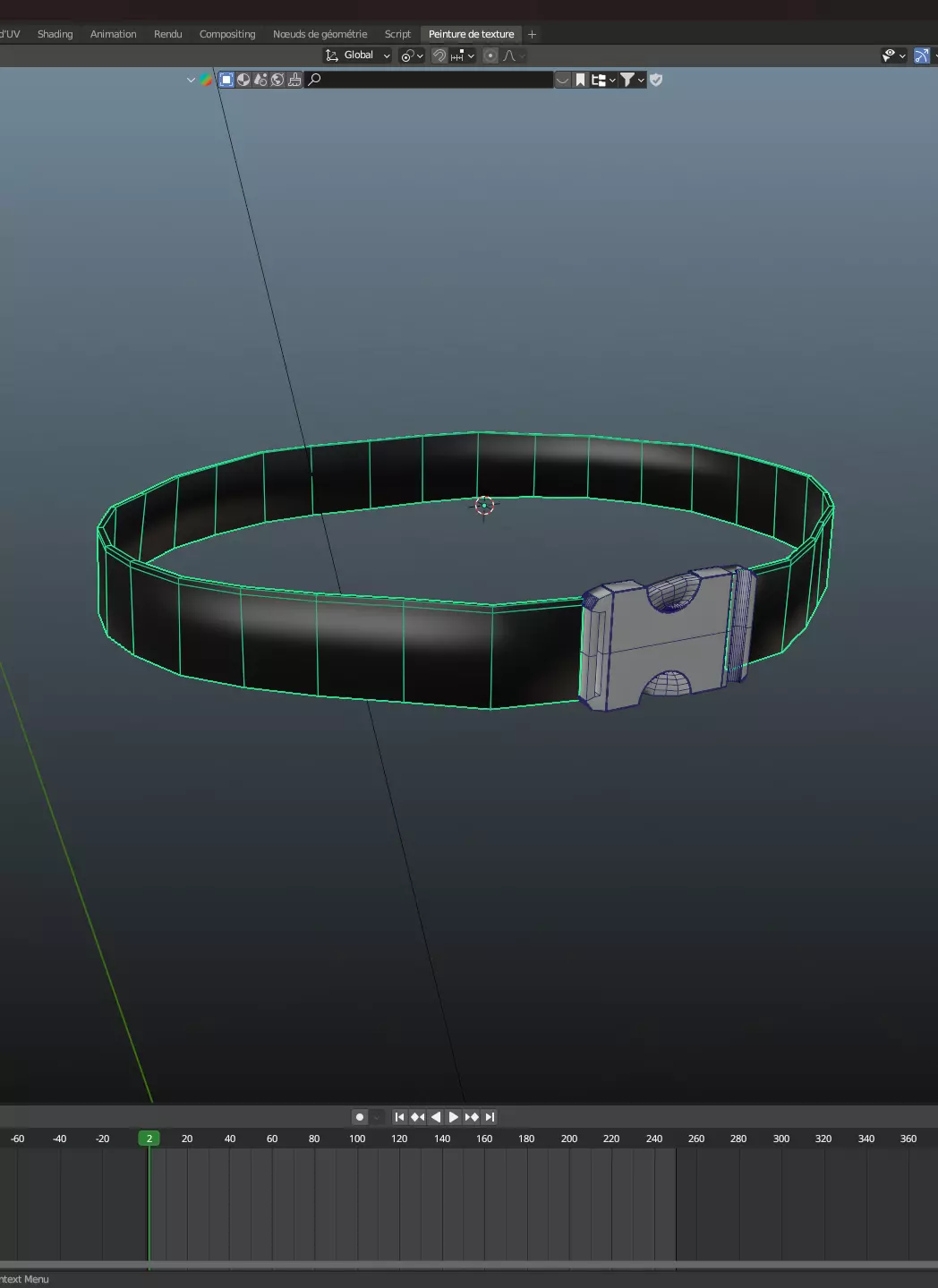 Squidgame soldier 3D Model FullQuad Topologie  3D model_0