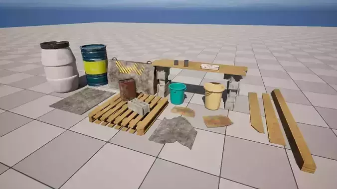 Post Apocalyptic Props