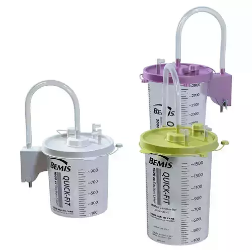  Reusable Outer Canisters Low-poly 3D model