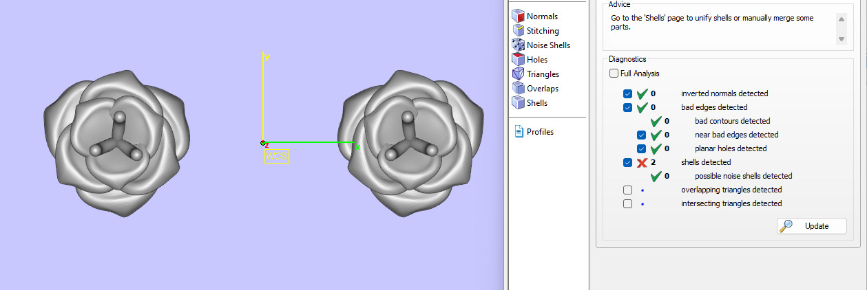 Rose Earring 3D print model_9