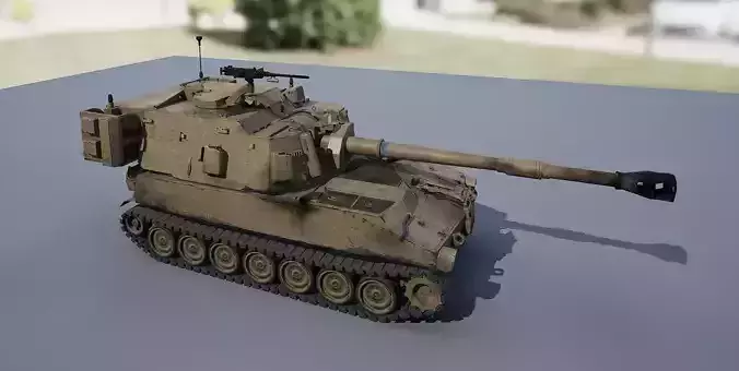 West SPG M109 - 3D Printable Model 3D print model
