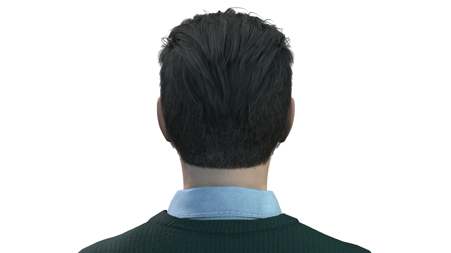 Realistic Man Character Game and Animation Ready 3D model_6