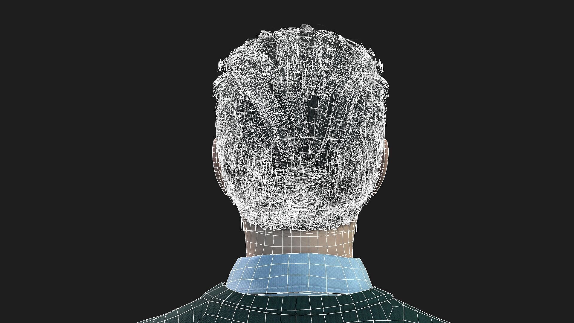 Realistic Man Character Game and Animation Ready 3D model_19