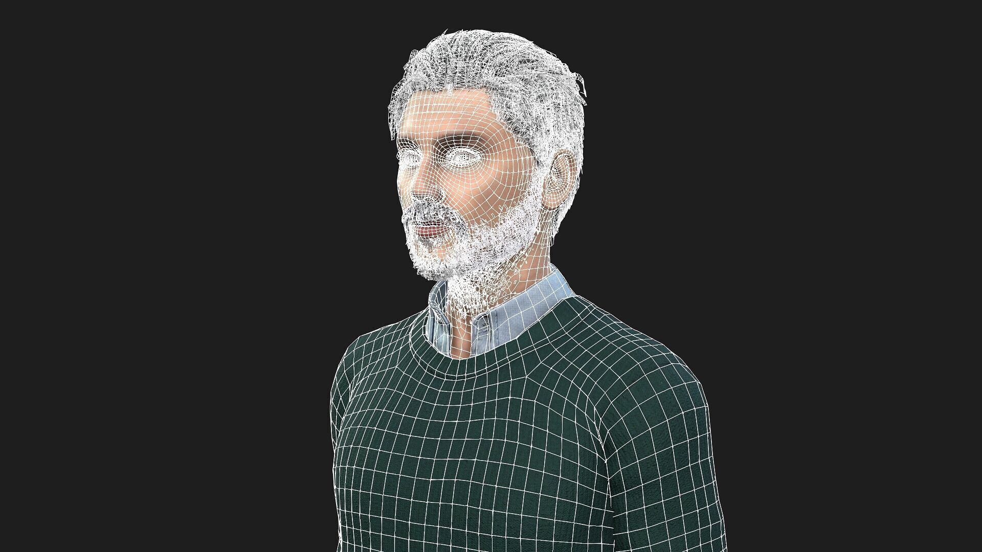 Realistic Man Character Game and Animation Ready 3D model_21