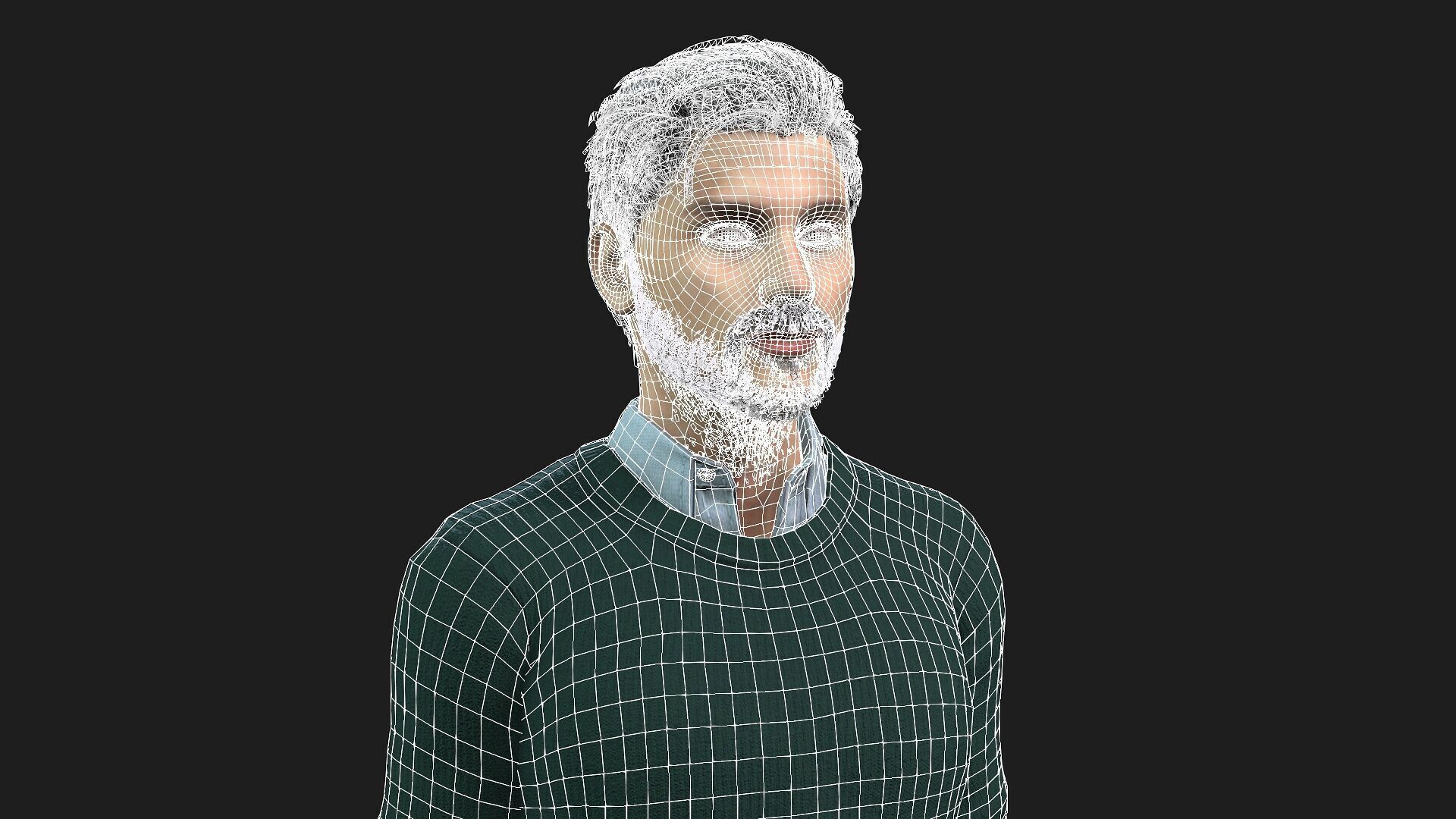 Realistic Man Character Game and Animation Ready 3D model_22