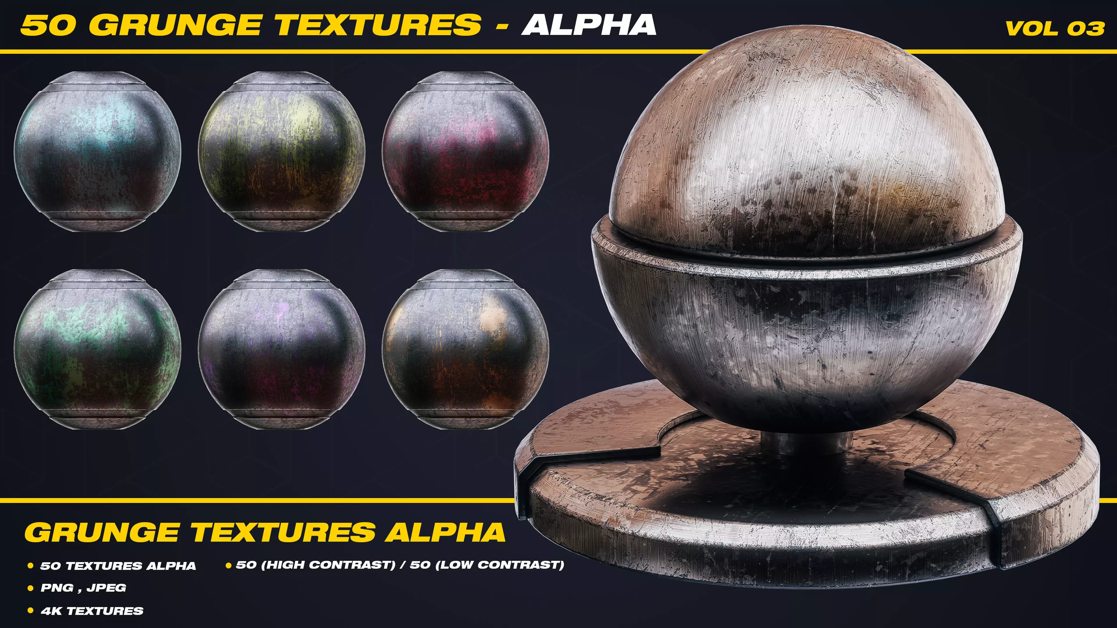 50 Grunge Textures  Alpha Vol 03 Texture_0