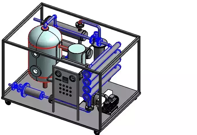 ZJCQ-4 Turbine Oil Purification Assembly