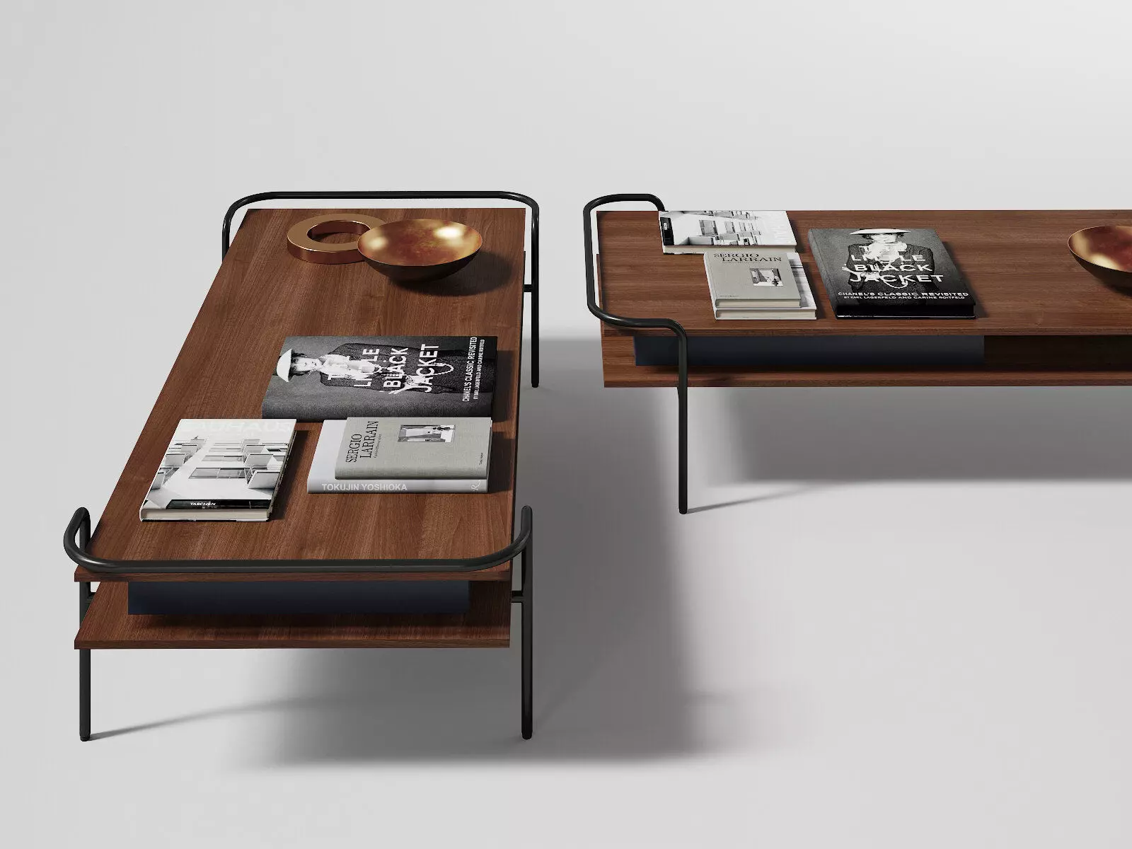 Alando Low Table Rectangular 3D model