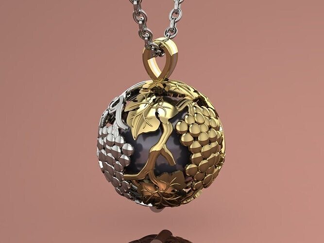 Pendant Sphere Pearl 3D print model