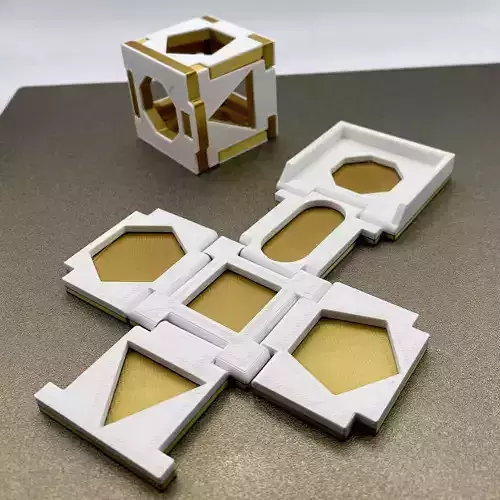 Widget Toy Box Print in Place Fexible Cube