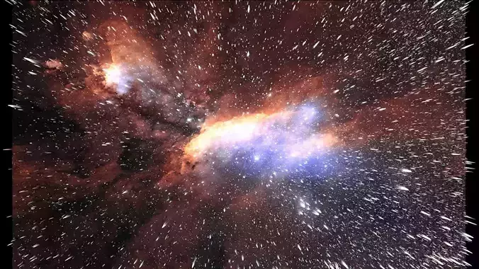 Prawn Nebula 3D model