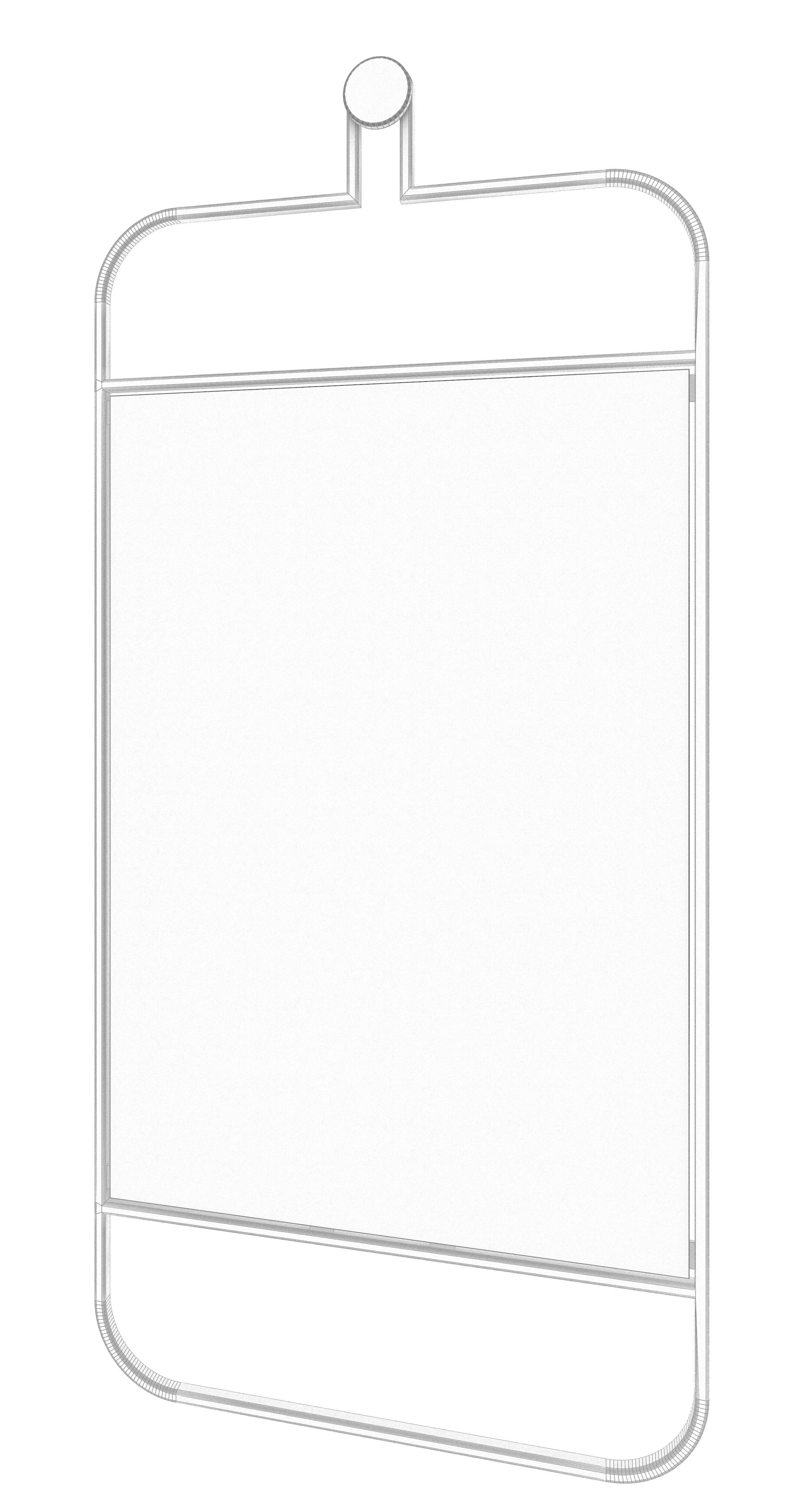 Ikea Granvag Mirror Low-poly 3D model_6