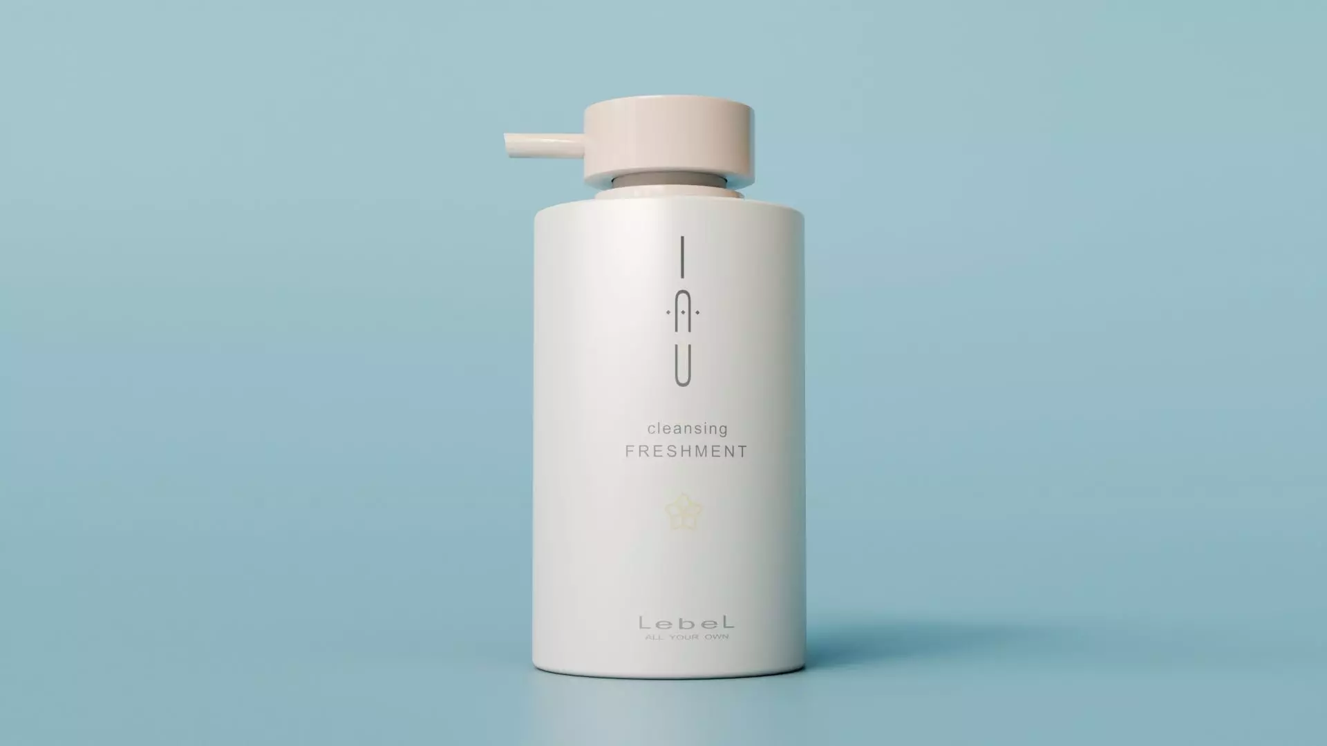 IAU Freshment Body Lotion Low-poly 3D model