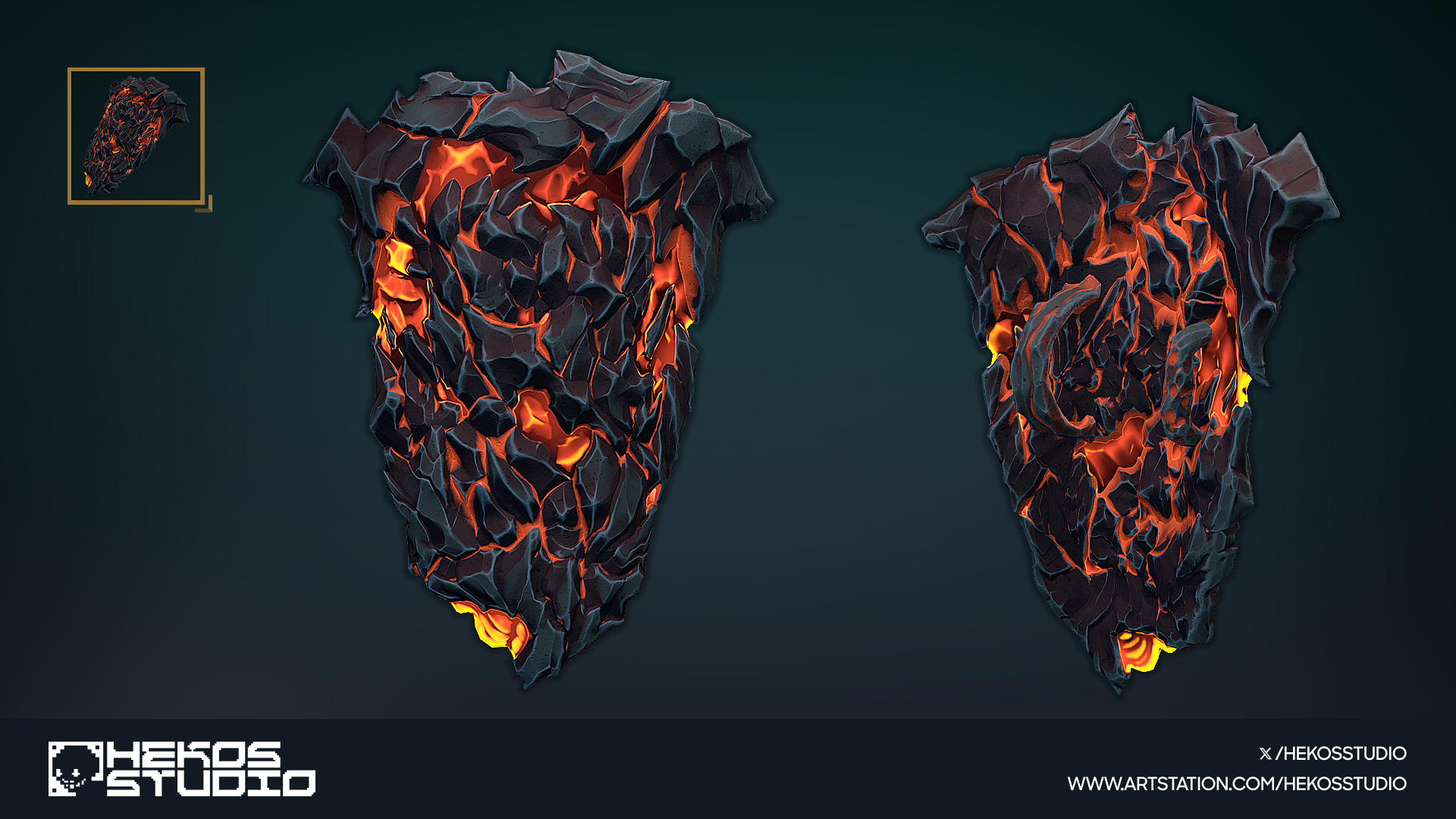 15 Stylized Shields Low-poly 3D model_11