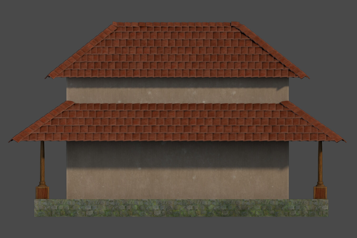 Bungalow 3D model_6