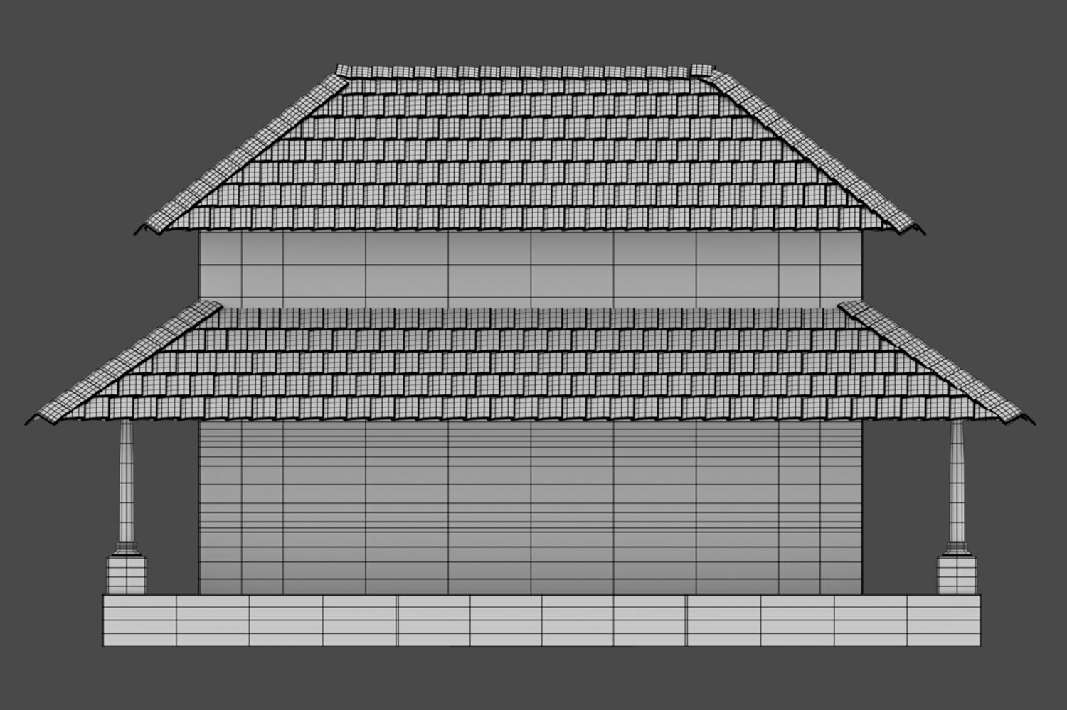 Bungalow 3D model_10