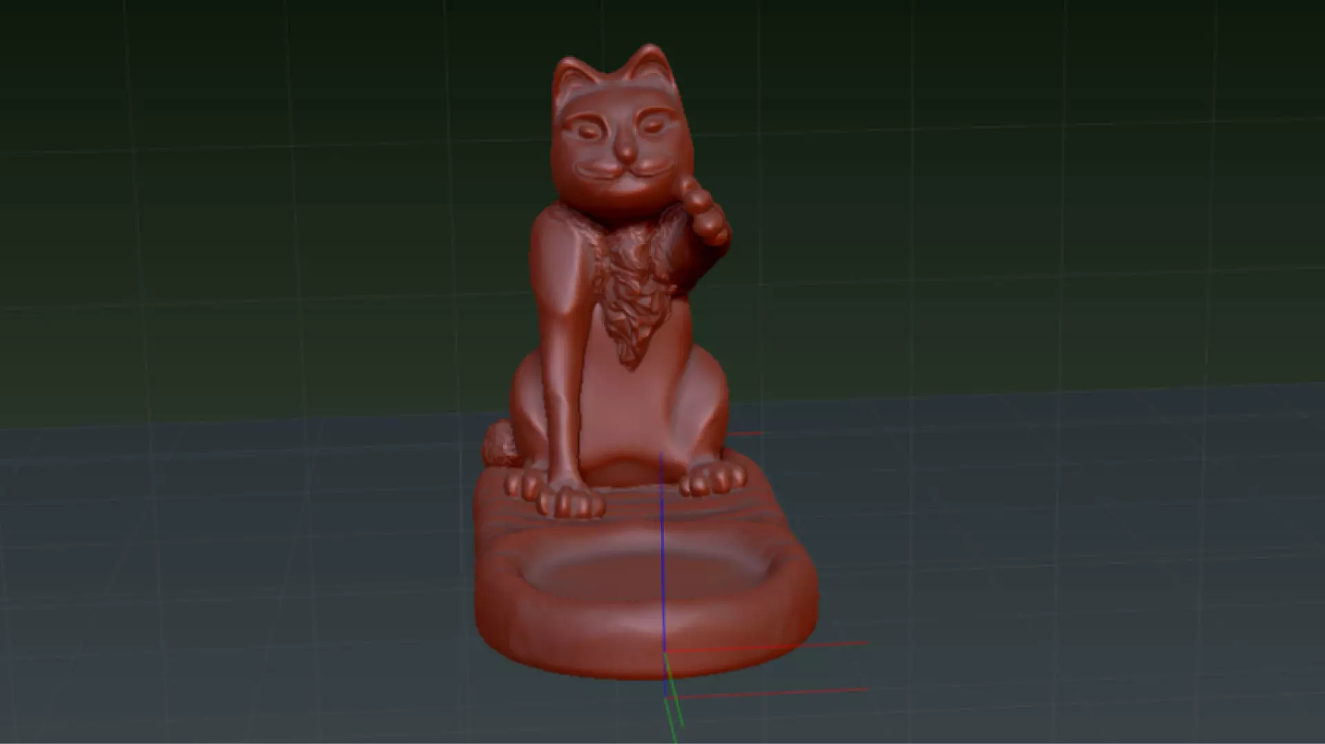 3D Printable Cat Candleholder 3D print model