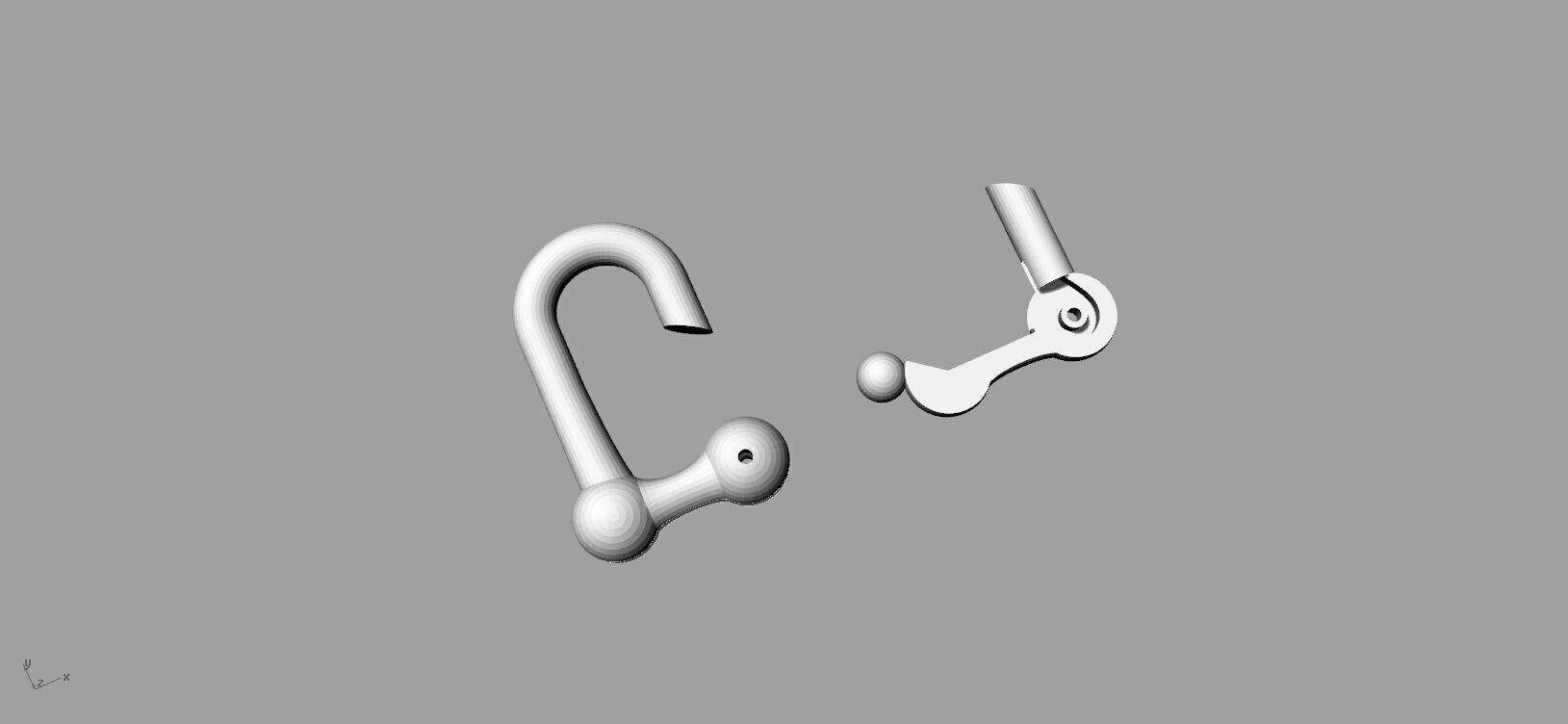 Lock bracelet Tiffany 3D print model_5